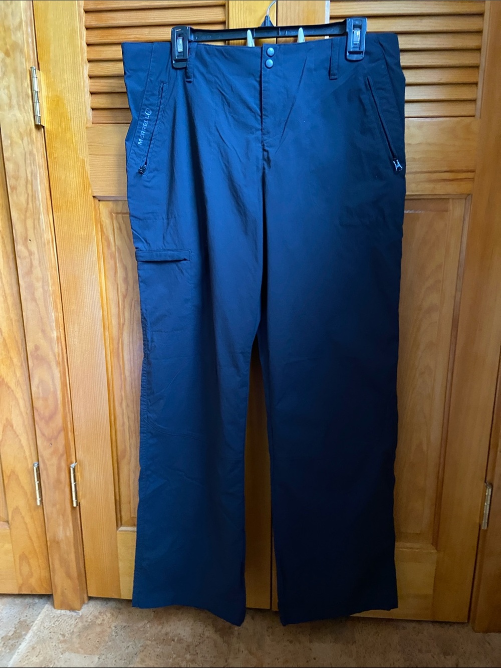 Merrell Black Boot-Cut Outdoor Pants
